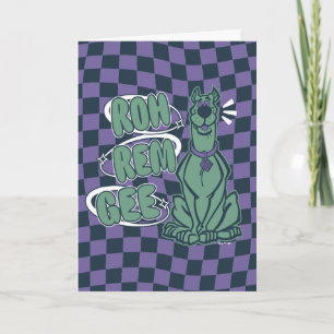 Retro Scooby "OMG" Card