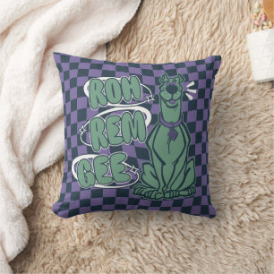 Retro Scooby "OMG" Cushion