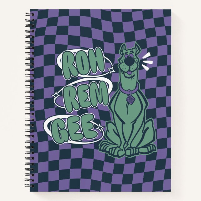 Retro Scooby "OMG" Notebook (Front)