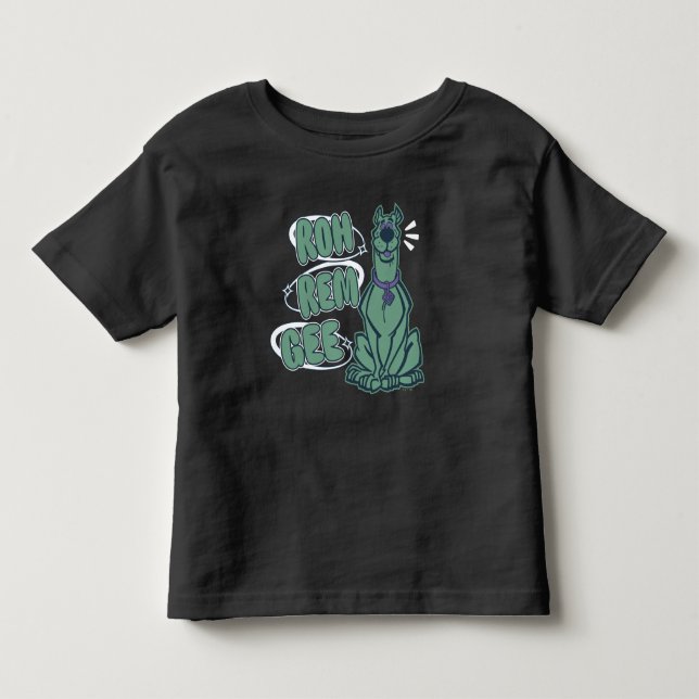 Retro Scooby "OMG" Toddler T-Shirt (Front)