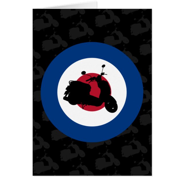 Retro Scooter Card (Front)