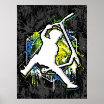 Retro Scooter - Stuntscooter - Kick Stunt Scooter 