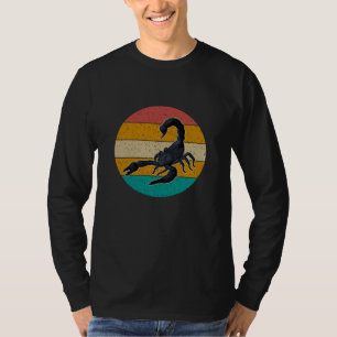 Retro Scorpion Scorpio Insect Horoscope T-Shirt