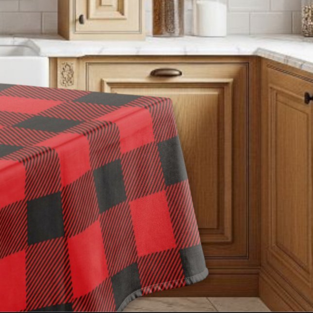 Retro Scottish style tablecloth, Jacquard effect  Tablecloth (Creator Uploaded)