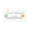 Retro scribble yarn crochet hooks business card