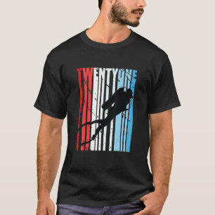 Retro Scuba Diving 21st Birthday Deep Sea Diver Wo T-Shirt