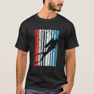 Retro Scuba Diving 47th Birthday Deep Sea Diver Wo T-Shirt