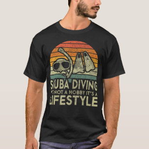 Retro Scuba Diving Lifestyle Scuba Diver T-Shirt