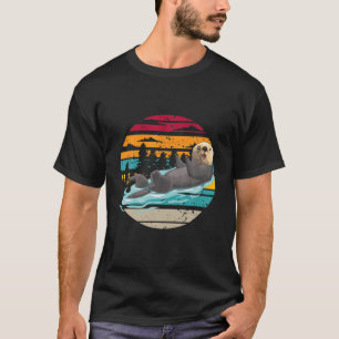 Retro Sea Otter Zoo Keeper Costumes For Women Men T-Shirt
