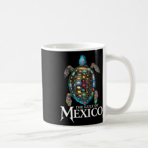 Retro Sea Turtle Gulf Of Mexico Never Forget Trump Coffee Mug