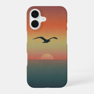 Retro Seagull iPhone 16 Case