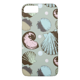 Retro Seashell Pattern iPhone 8/7 Case