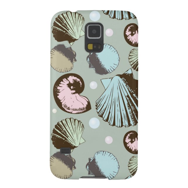 Retro Seashell Pattern Case-Mate Samsung Galaxy Case (Back)