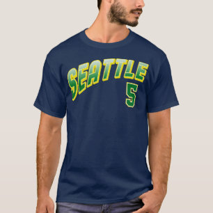 Retro Seattle Number 5 1 T-Shirt
