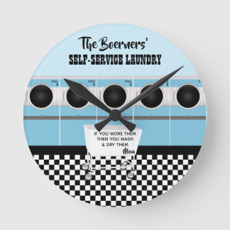 Retro Self-service Laundry They Do The Work Round Clock