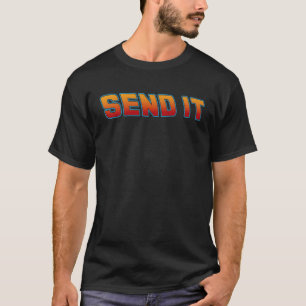 Retro Send It Extreme Sports T-Shirt