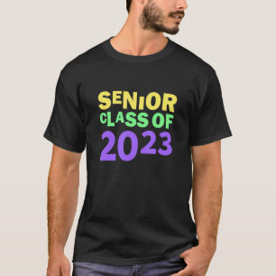 Retro Senior 2023 Back to School Class Of 2023 Gra T-Shirt