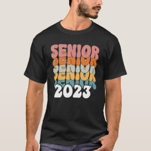 Retro Senior 2023 Back to School Class Of 2023 Gra T-Shirt