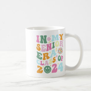 Retro Senior 2024 Class Of 2024 Graduate In My Sen Coffee Mug