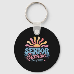 Retro Senior Sunrise 2026 Seniors Of Cl Graduation Key Ring