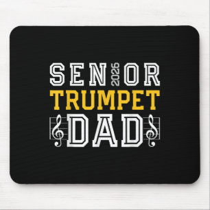 Retro Senior Trumpet Dad 2026 Marching Band Cl Of Mouse Mat
