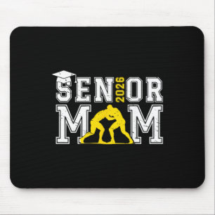 Retro Senior Wrestling Mum Cl Of 2026 Senior Wrest Mouse Mat