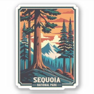 Retro Sequoia National Park