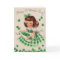 Retro Shamrock Irish Girl St. Patrick's Day Card