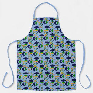 Retro Shapes Apron