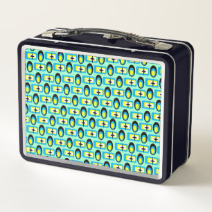 Retro Shapes Lunch Box