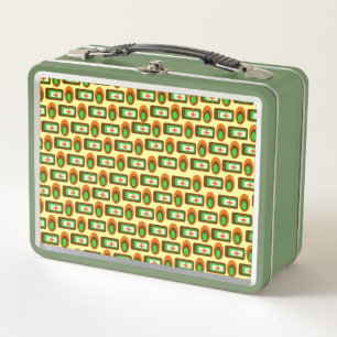 Retro Shapes Lunch Box