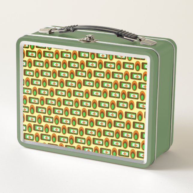 Retro Shapes Lunch Box (Front)