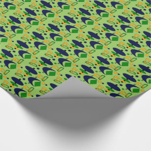 Retro Shapes Wrapping Paper