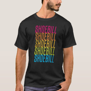 Retro Shoebill  Stork Bird Whisperer Whalehead T-Shirt