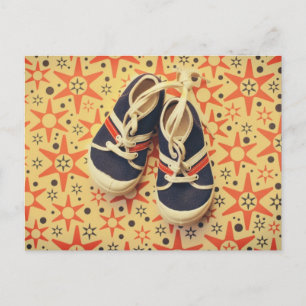 Retro Shoes postcard
