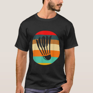 Retro Shuttle Badminton T-Shirt