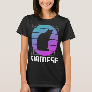 Retro Siamese Cat T-Shirt