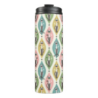 Retro Siamese Cats and Starbursts On Lozenges