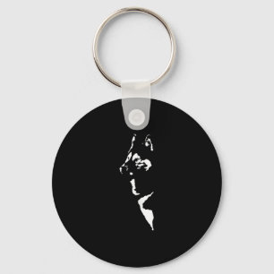 Retro Siberian Husky dog   Vintage Dog owner gift Key Ring