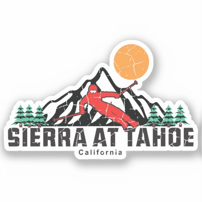 Retro Sierra At Tahoe Ski  (Front)