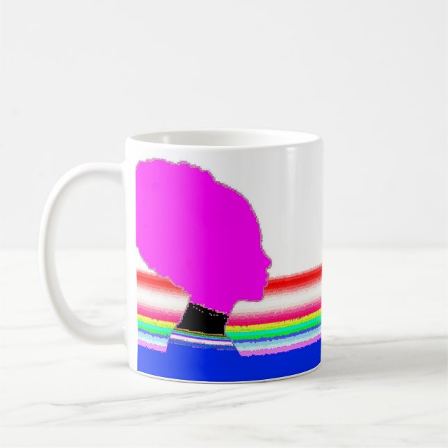 Retro Silhouette Mug (Left)