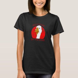 Retro Silly Goose On The Loose Premium T-Shirt