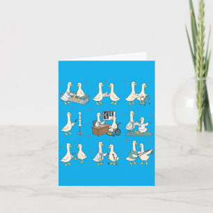 Retro Silly Goose Orthopaedics Funny Ortho Doctor Card