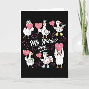 Retro Silly Goose Valentine A Applied Behaviour An Card