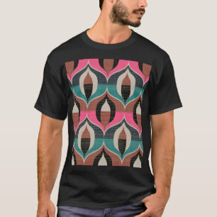 Retro Sixties Style Seamless Pattern T-Shirt