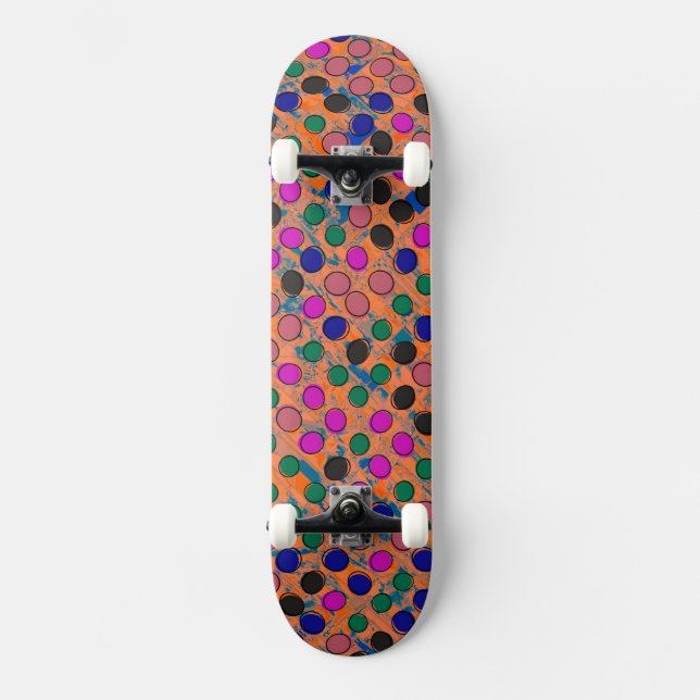 Retro Skateboard (Front)