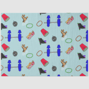 Retro Skating Party tissue paper