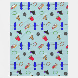 Retro Skating Rink blanket