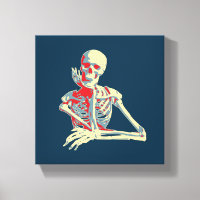 retro skeleton