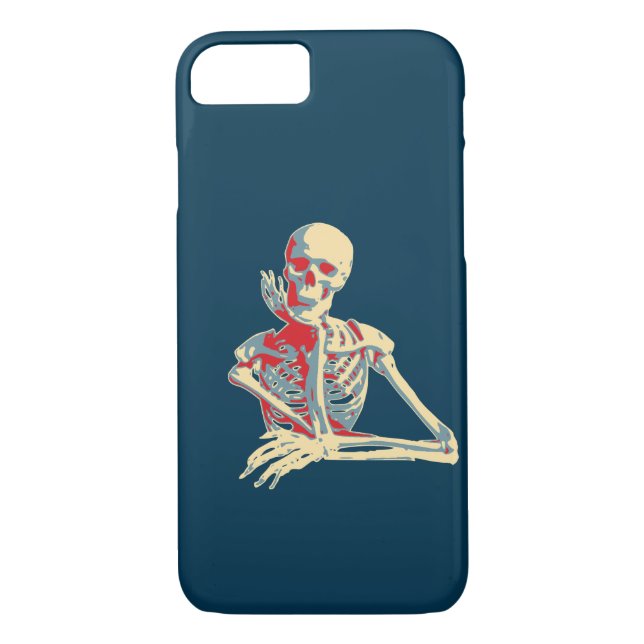 Retro Skeleton Case-Mate iPhone Case (Back)